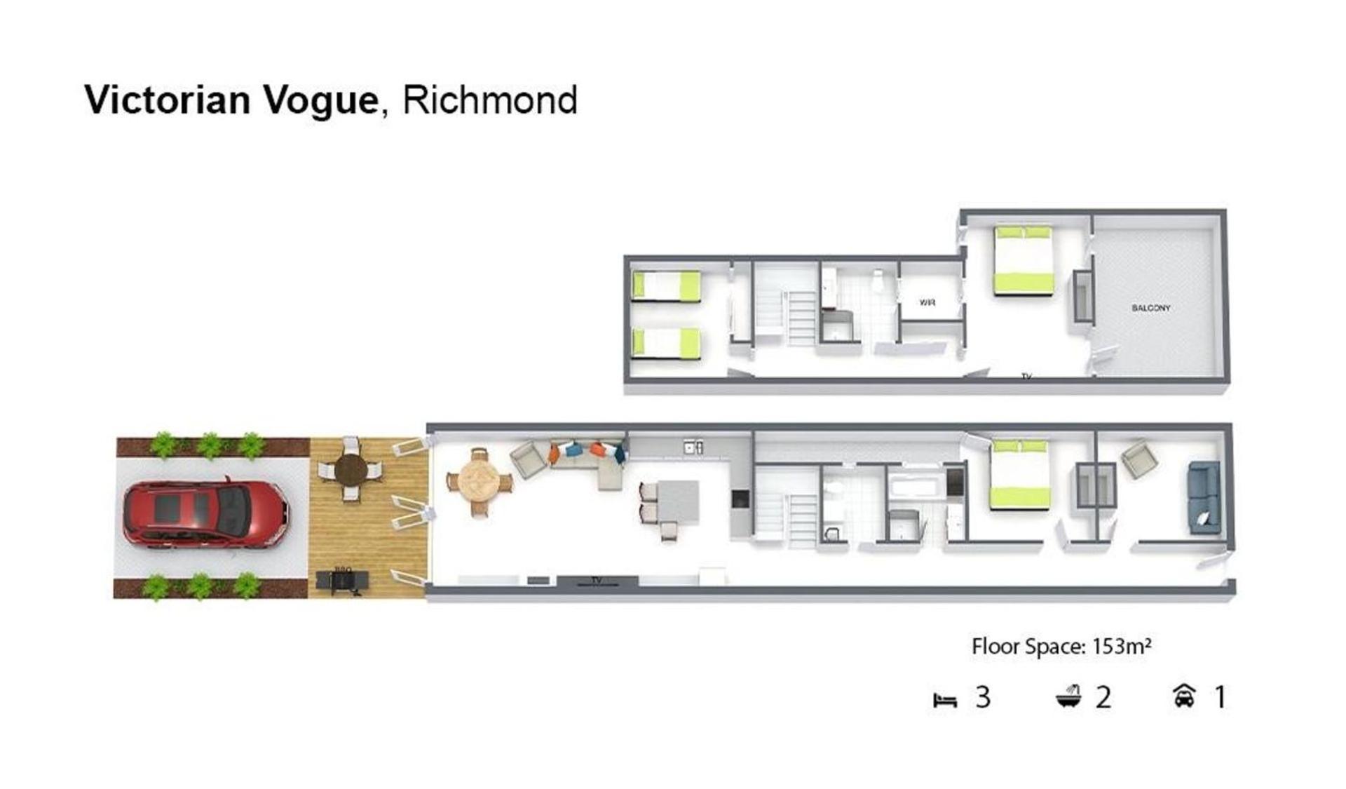 Boutique Stays - Victorian Vogue, Richmond House Ville de Ville de Melbourne Extérieur photo